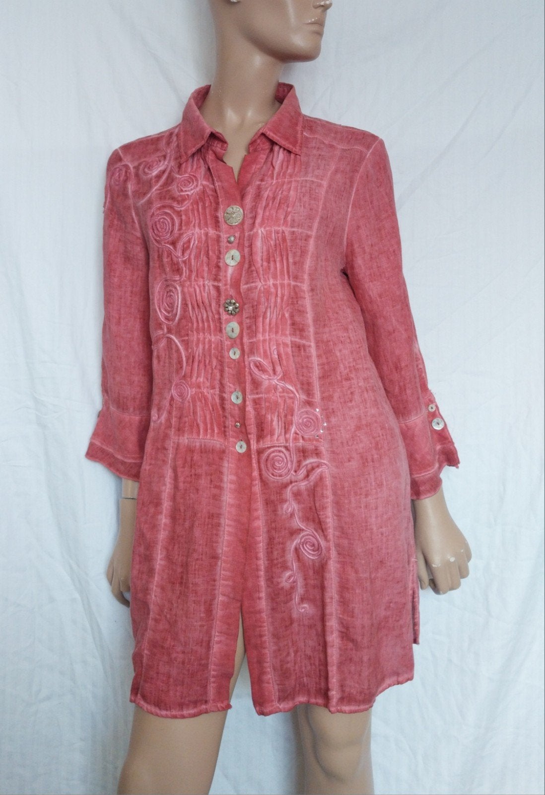 BOTTEGA LINNEN Blouse,  Maat L, Kleding | Dames, Blouses en Tunieken, Ophalen of Verzenden, Zo goed als nieuw, Maat 42/44 (L)