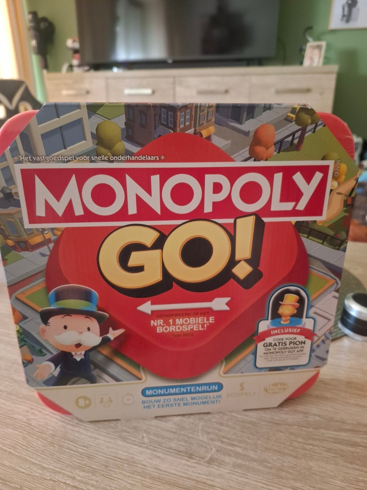 Monopoly GO! Bordspel - Nieuw, Hobby en Vrije tijd, Gezelschapsspellen | Bordspellen, Ophalen, Nieuw, Hasbro