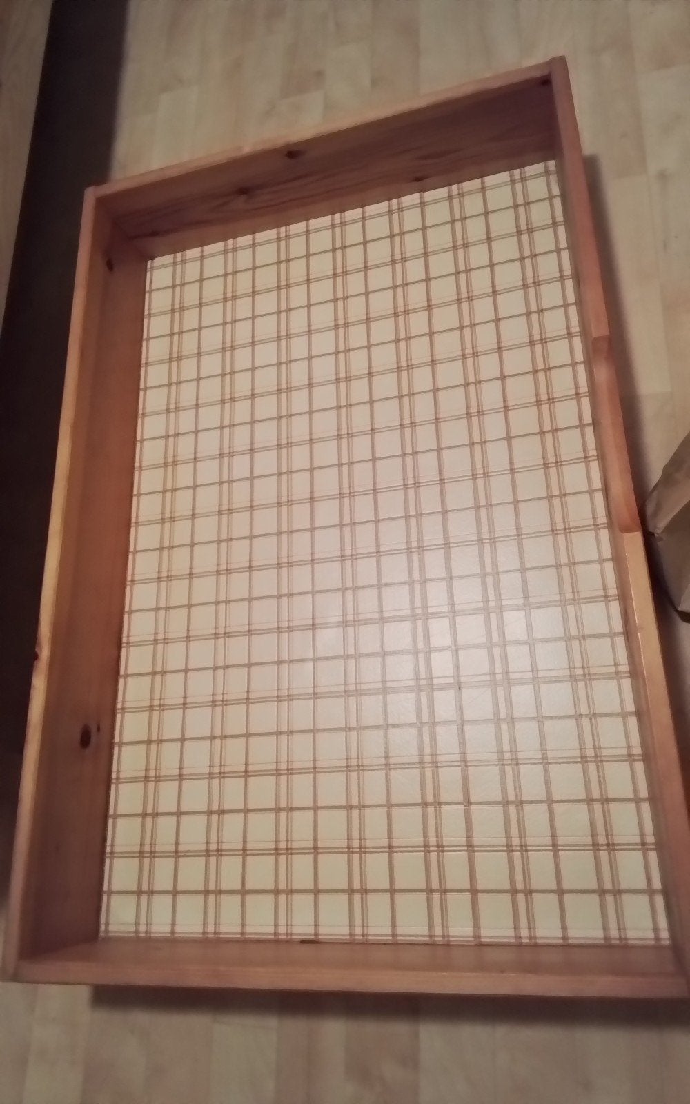 onderbed opberg box  met  wieltjes, Ophalen of Verzenden, Eenpersoons, Hout