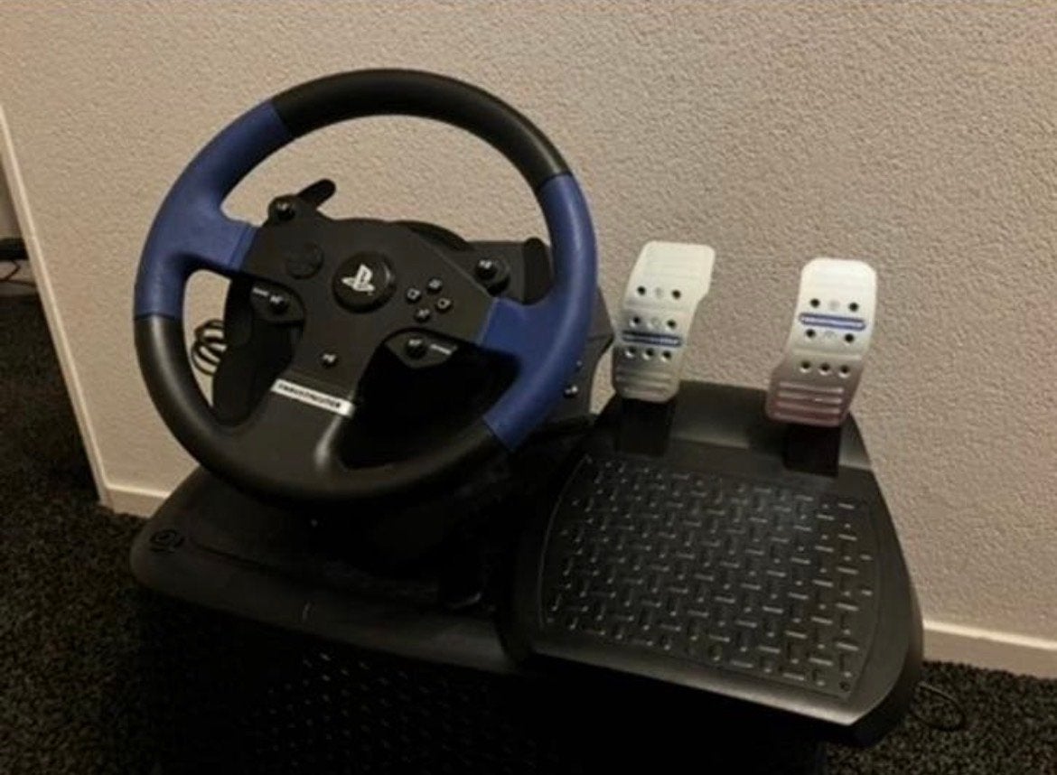 Thrustmaster T150 racestuur met pedalen, Racestuur, Force feedback, Zo goed als nieuw, Thrustmaster