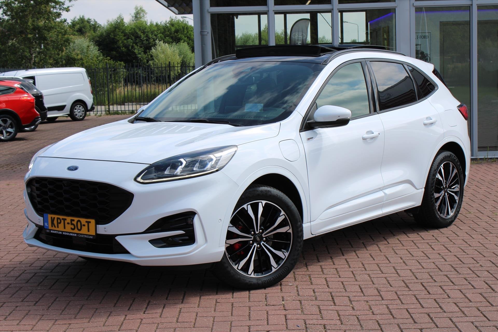 Ford Kuga ST-Line X 2.5 PHEV e-CVT Automaat 225pk, Panoramad, Auto's, Automaat, 12 maanden, Gebruikt, Euro 6