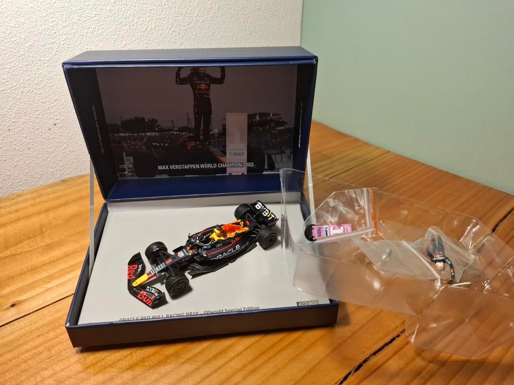 Max Verstappen World Champion 2022, Ophalen of Verzenden, Zo goed als nieuw, Auto, Overige merken
