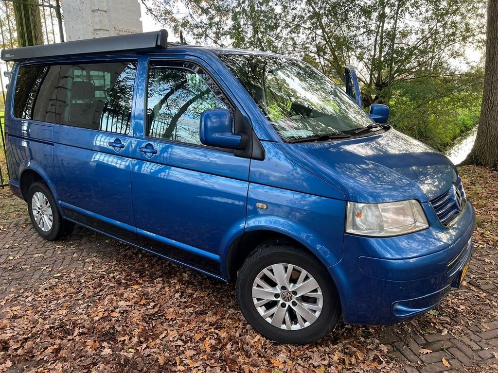 Volkswagen t5 multivan 1.9 diesel buscamper, Buscamper of Camperbus, Volkswagen, Tot en met 3, Particulier