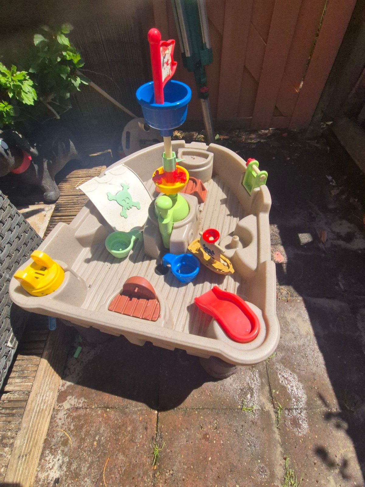 Little Tikes Piratenboot Zand water piraten watertafel, Ophalen of Verzenden, Gebruikt, Jongen of Meisje