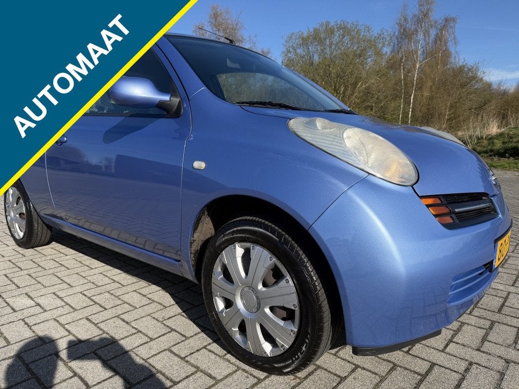Nissan Micra 1.4 AUTOMAAT AIRCO 99.984 km (bj 2004), 15 km/l, Gebruikt, 31 €/maand, 4 cilinders
