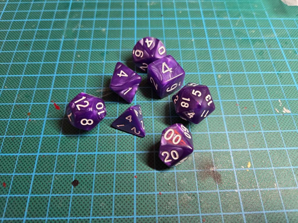 Dungeons and Dragons Dobbelstenen, Ophalen of Verzenden, Zo goed als nieuw, Overige soorten