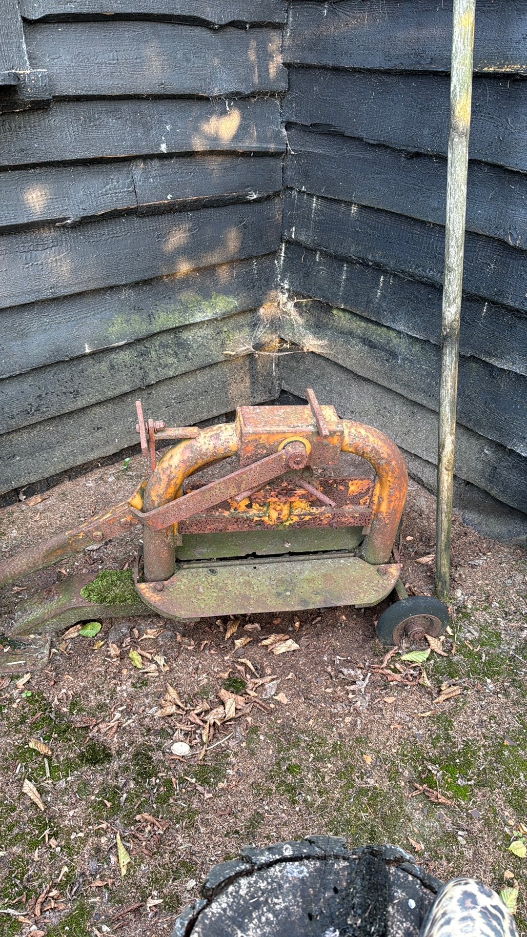 Knipmachine, Ophalen