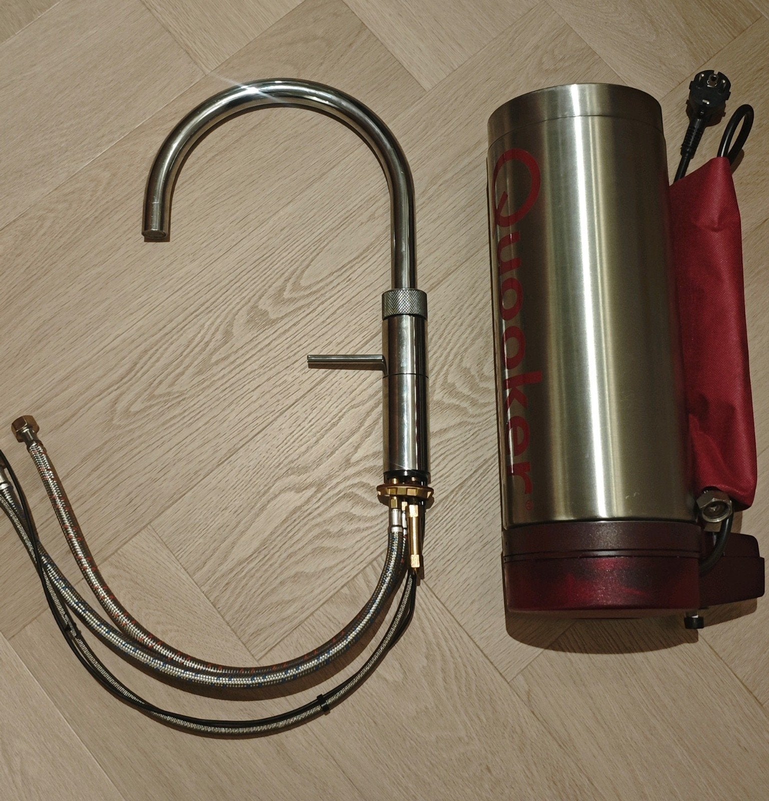 Quooker fusion round & PRO3-VAQ E kokend waterkraan, Ophalen of Verzenden, Gebruikt