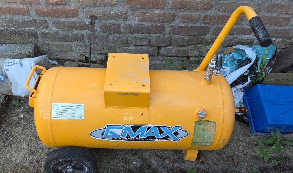 Luchttank 50 liter voor compressor, 25 tot 100 liter, Ophalen, Gebruikt, Minder dan 200 liter/min