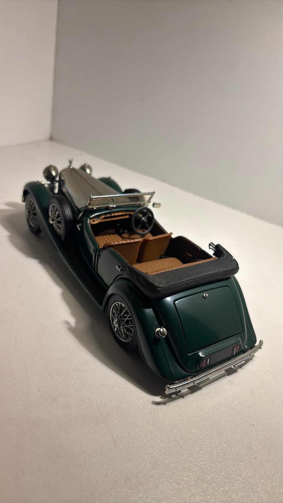 Alvis 4.3 liter 1938 franklin mint 1.24, Overige merken, Ophalen of Verzenden, A, A