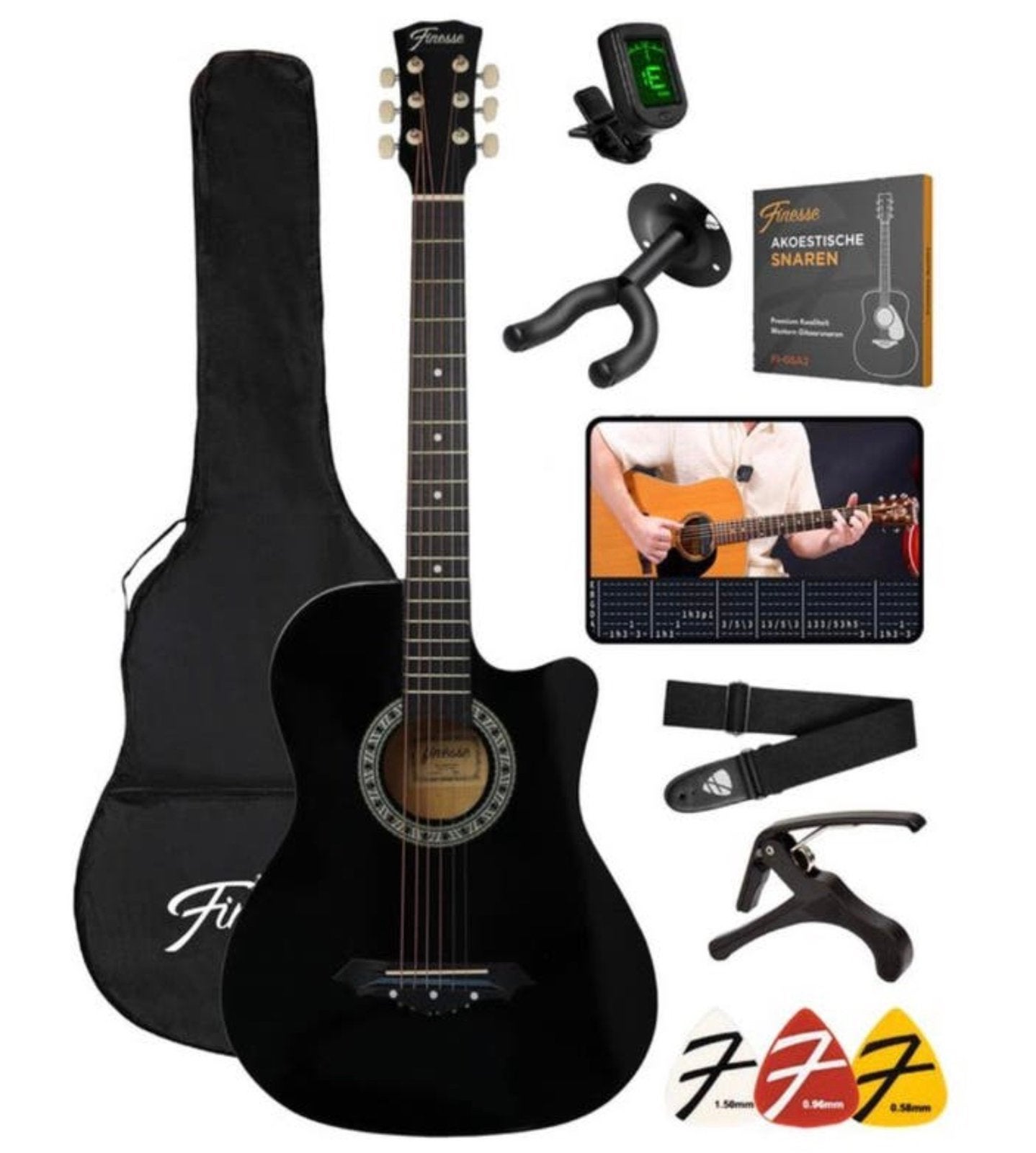 Gitaar finesse, Muziek en Instrumenten, Ophalen, Zo goed als nieuw, Klassieke of Spaanse gitaar