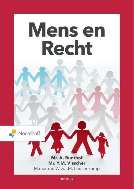Mens en Recht, Ophalen of Verzenden, Zo goed als nieuw, Sociale wetenschap