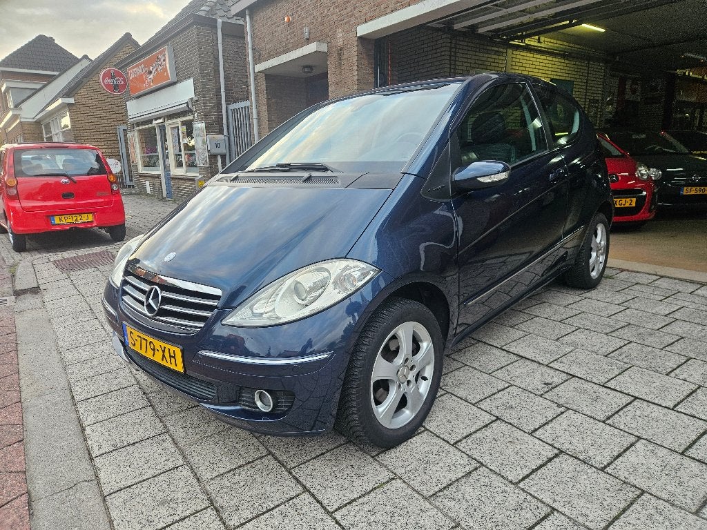 Mercedes-Benz A-Klasse 1.7 A170 3DRS Blue EFF 2005 Blauw, Voorwielaandrijving, 4 cilinders, 49 €/maand, Bedrijf