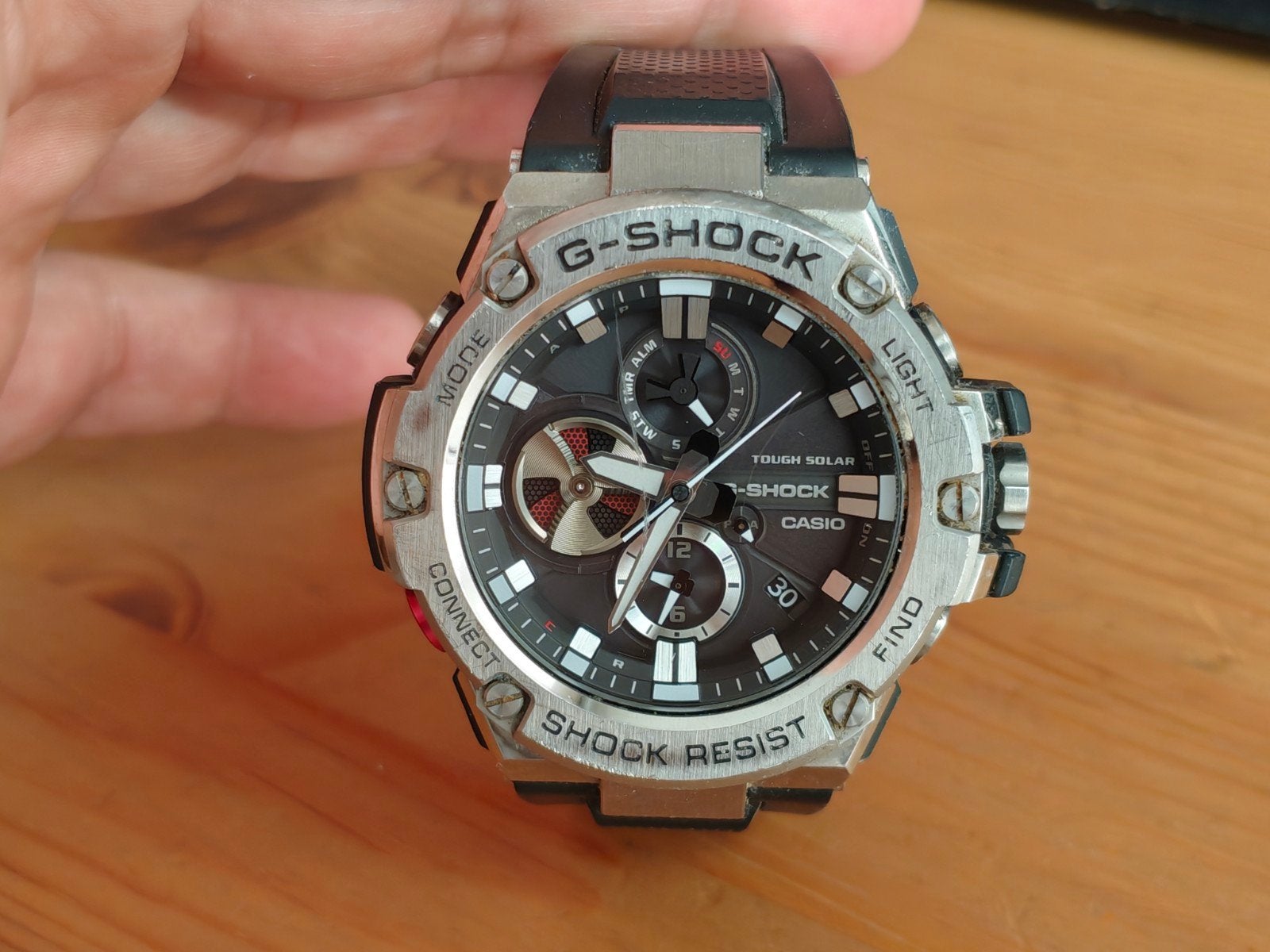 Casio G-Shock G-STEEL GST-B100 horloge, Ophalen of Verzenden, Gebruikt, Casio