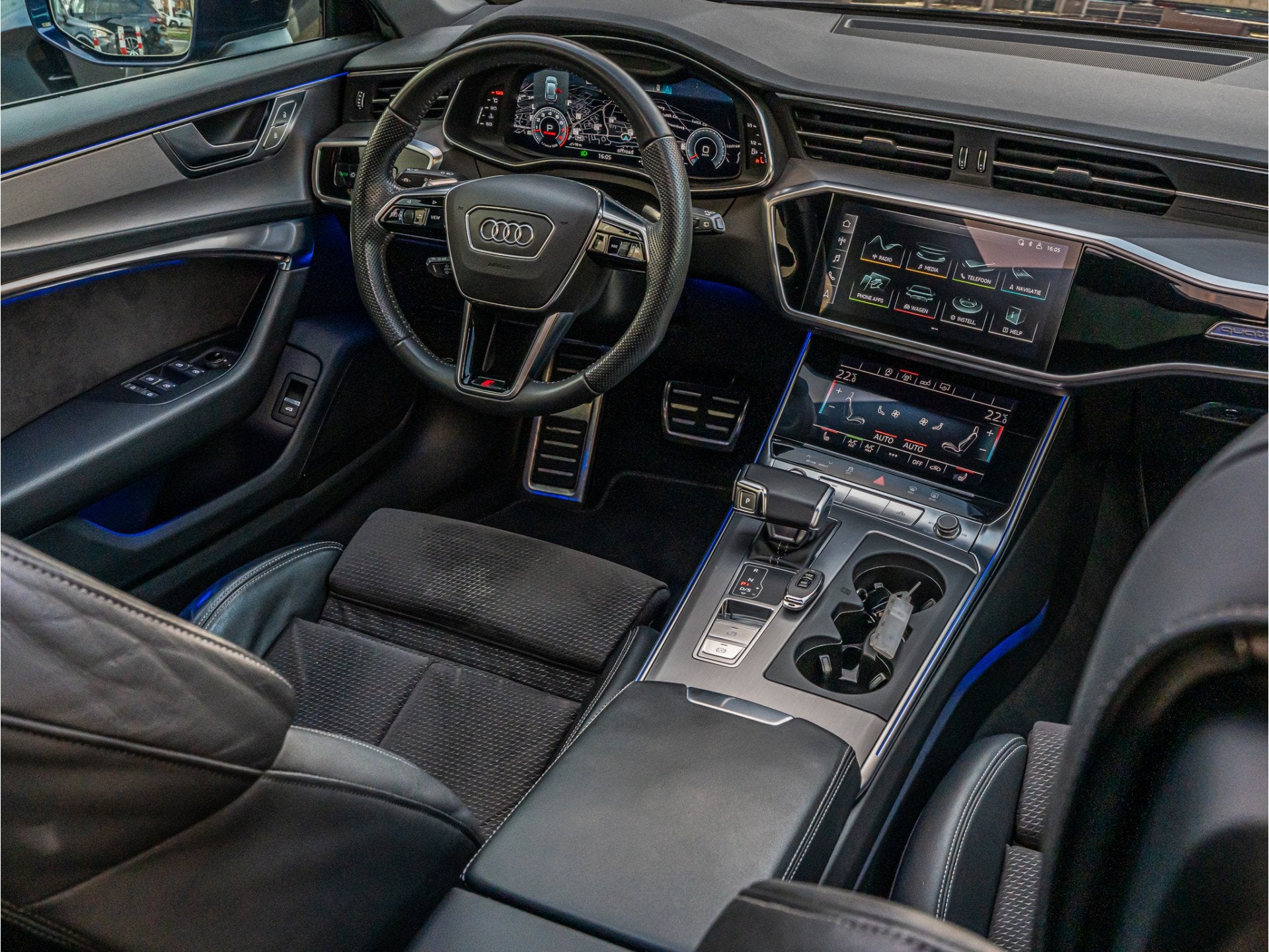Audi A6 Avant 55 TFSI quattro Design Pro Line Plus 21 INCH P, Auto's, Audi, Automaat, Gebruikt, Euro 6, 2995 cc