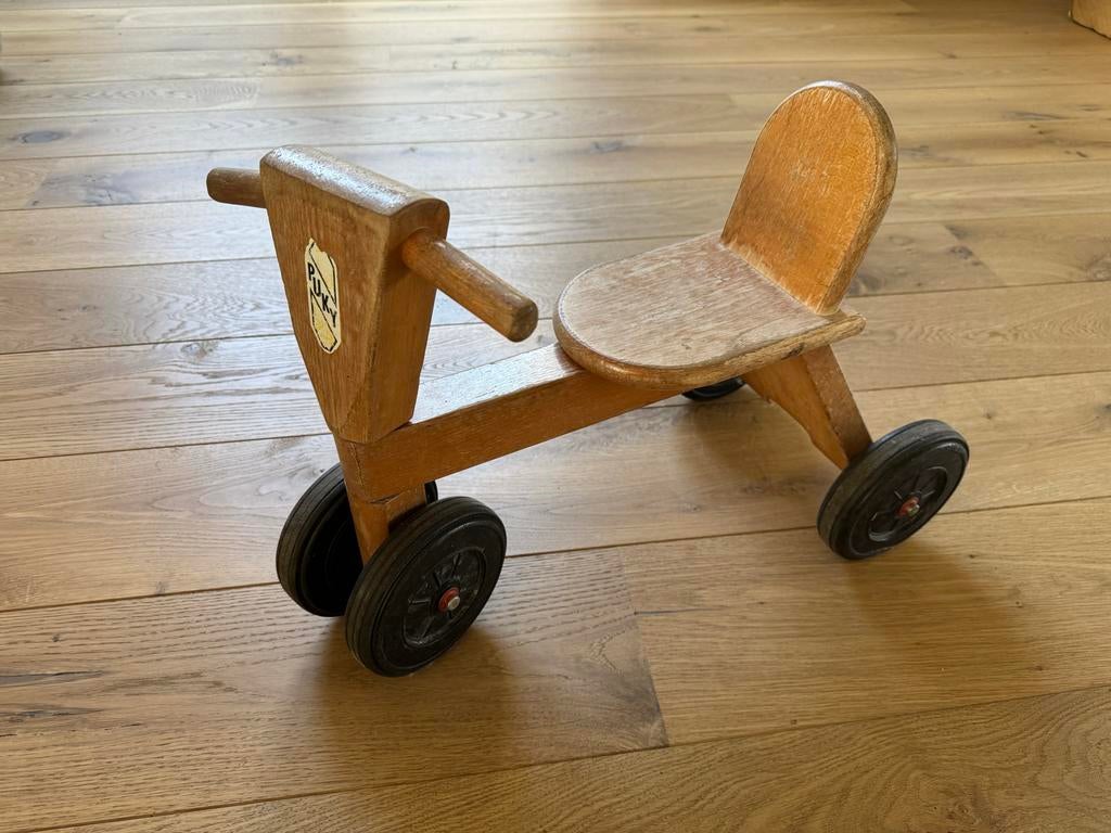 Houten Puky loopfietsje, Ophalen of Verzenden, Gebruikt, Loopfiets