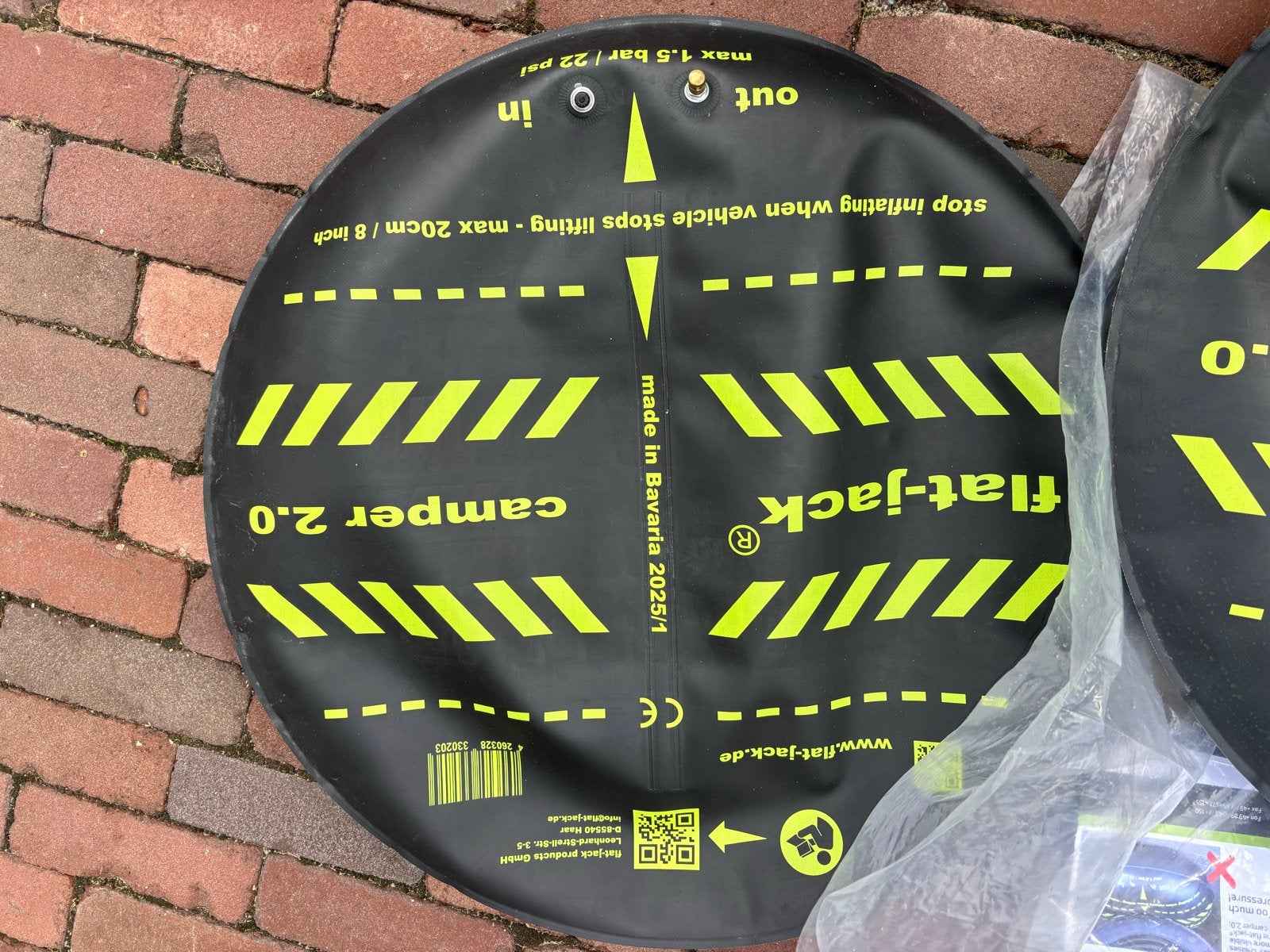 Flat-jack Camper 2.0 - Set nieuwste versie, Caravans en Kamperen, Ophalen of Verzenden, Zo goed als nieuw