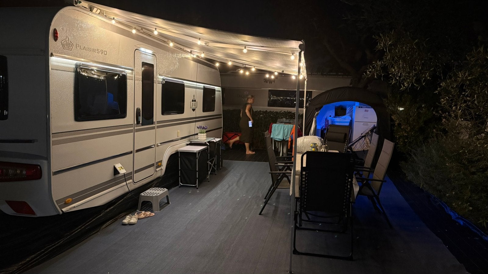 LMC Lord Plaisier 590 met mover en airco atc alko bigfoot, Rondzit, Frans bed, Particulier, Kachel