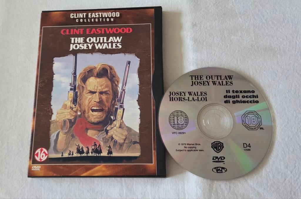Clint Eastwood The Outlaw Josey Wales Dvd Classic/Western, 1960 tot 1980, Ophalen of Verzenden, Zo goed als nieuw, Actie en Avontuur