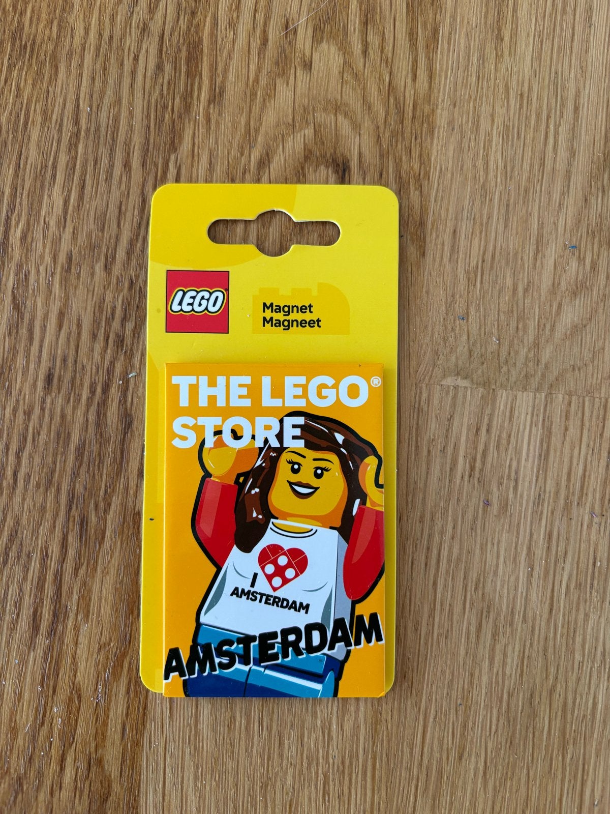 LEGO Magneet Amsterdam Minifiguur - Nieuw in verpakking, Overige thema's, Lego, Accessoire, Nieuw