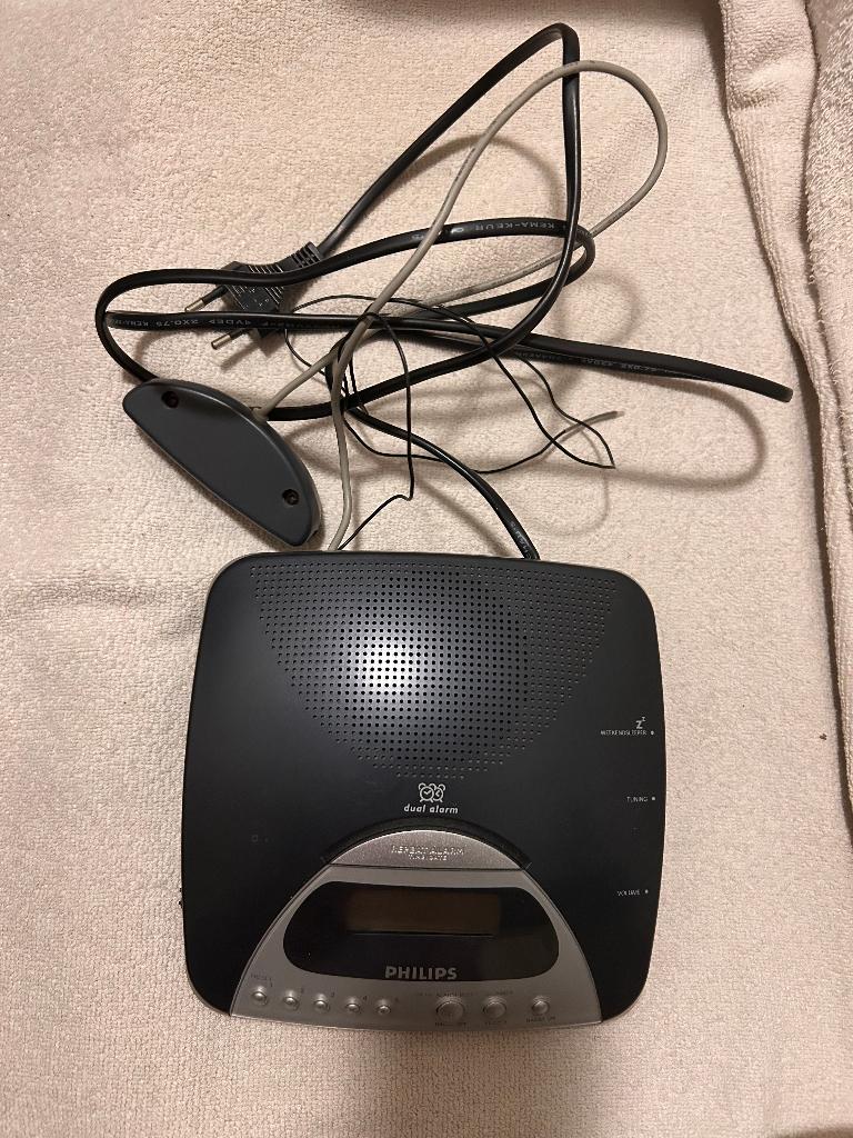 Klok/wekker radio Philips AJ340/00S, Audio, Tv en Foto, Radio's, Ophalen of Verzenden