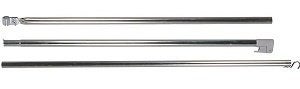 Set (2 stuks) 28 mm aluminium dakliggers voor o.a. voortent, Caravans en Kamperen, Ophalen of Verzenden, Nieuw