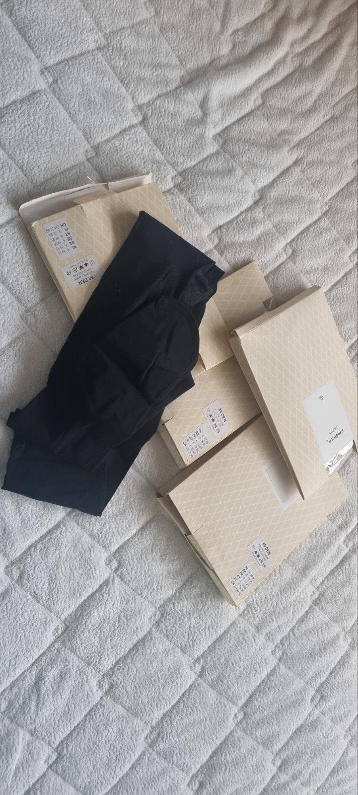 Nieuwe Sandwich Panty's 60 DEN en 80 DEN zwart mt L 5 e.st., Kleding | Dames, Leggings, Maillots en Panty's, Zwart, Nieuw, Ophalen of Verzenden
