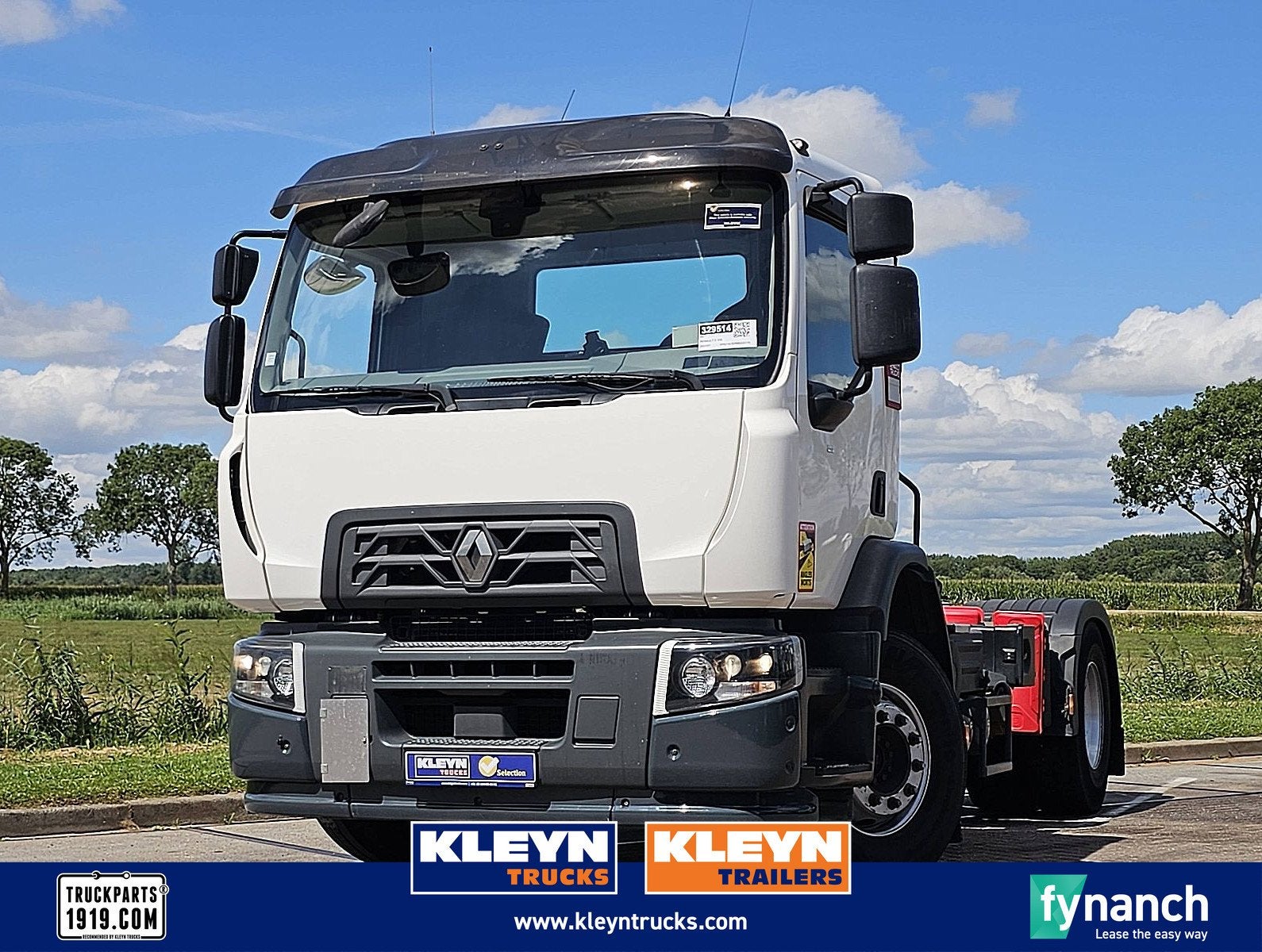 RENAULT C 430 short cab 188tkm, Auto's, Automaat, Euro 6, Wit, Bedrijf