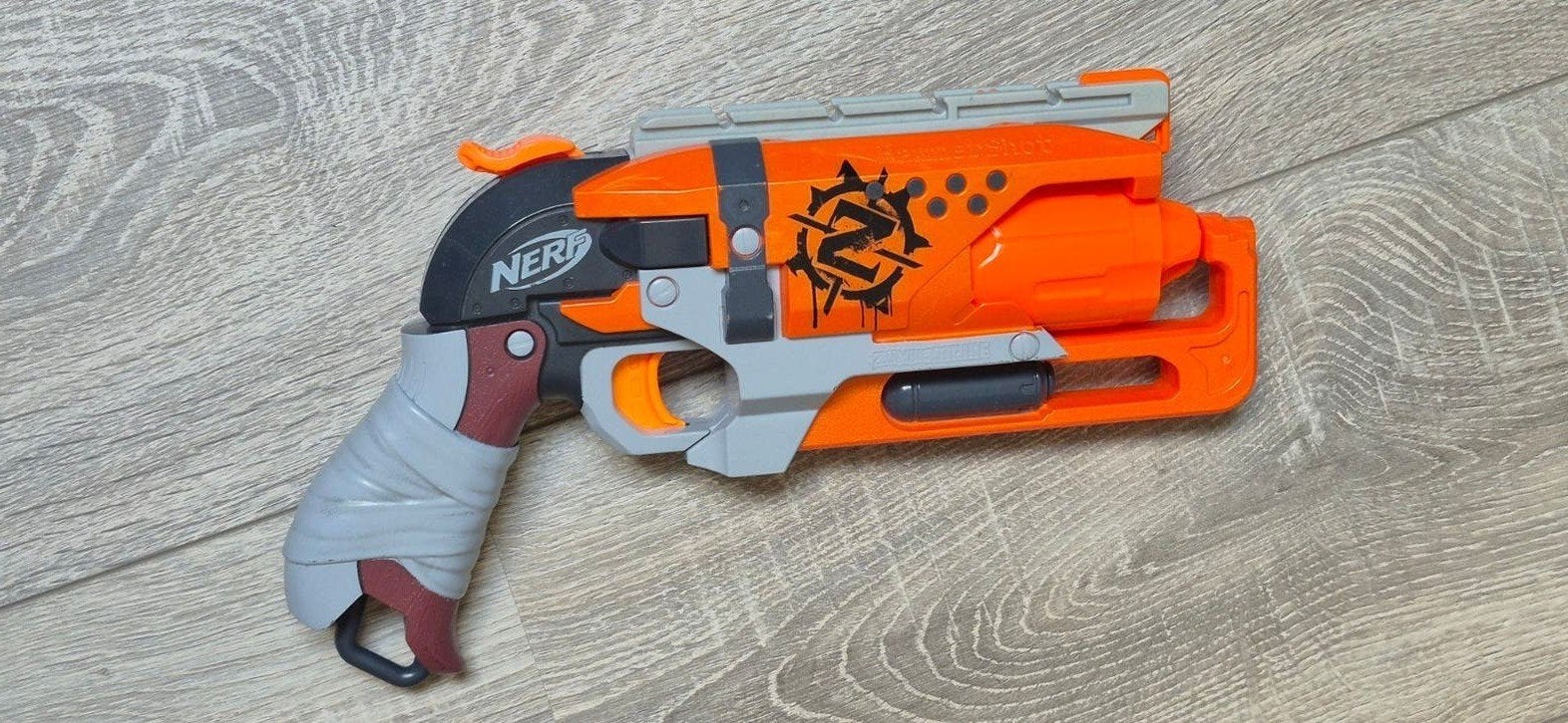 Nerf Zombie Strike Hammershit Blaster, Ophalen, Gebruikt