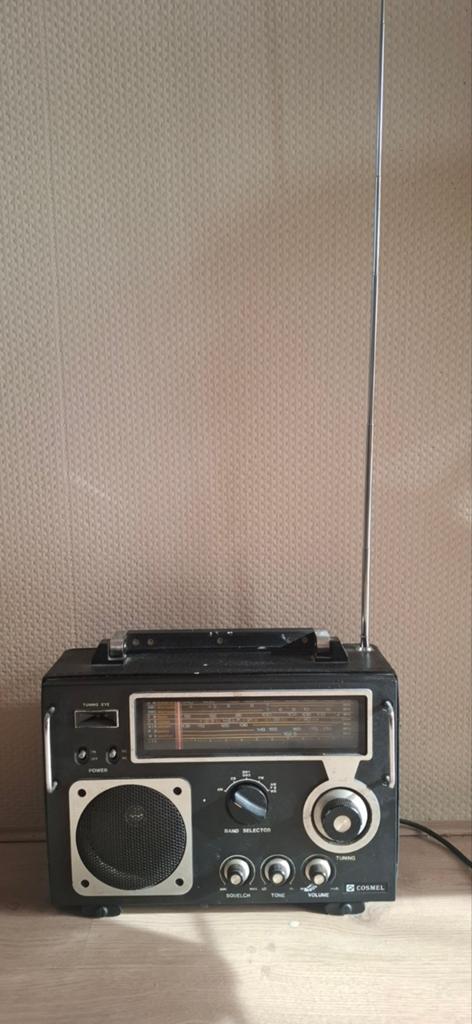 Vintage Cosmel Radio - Wereldontvanger, Audio, Tv en Foto, Radio's, Ophalen of Verzenden, Niet werkend, Wereldontvanger