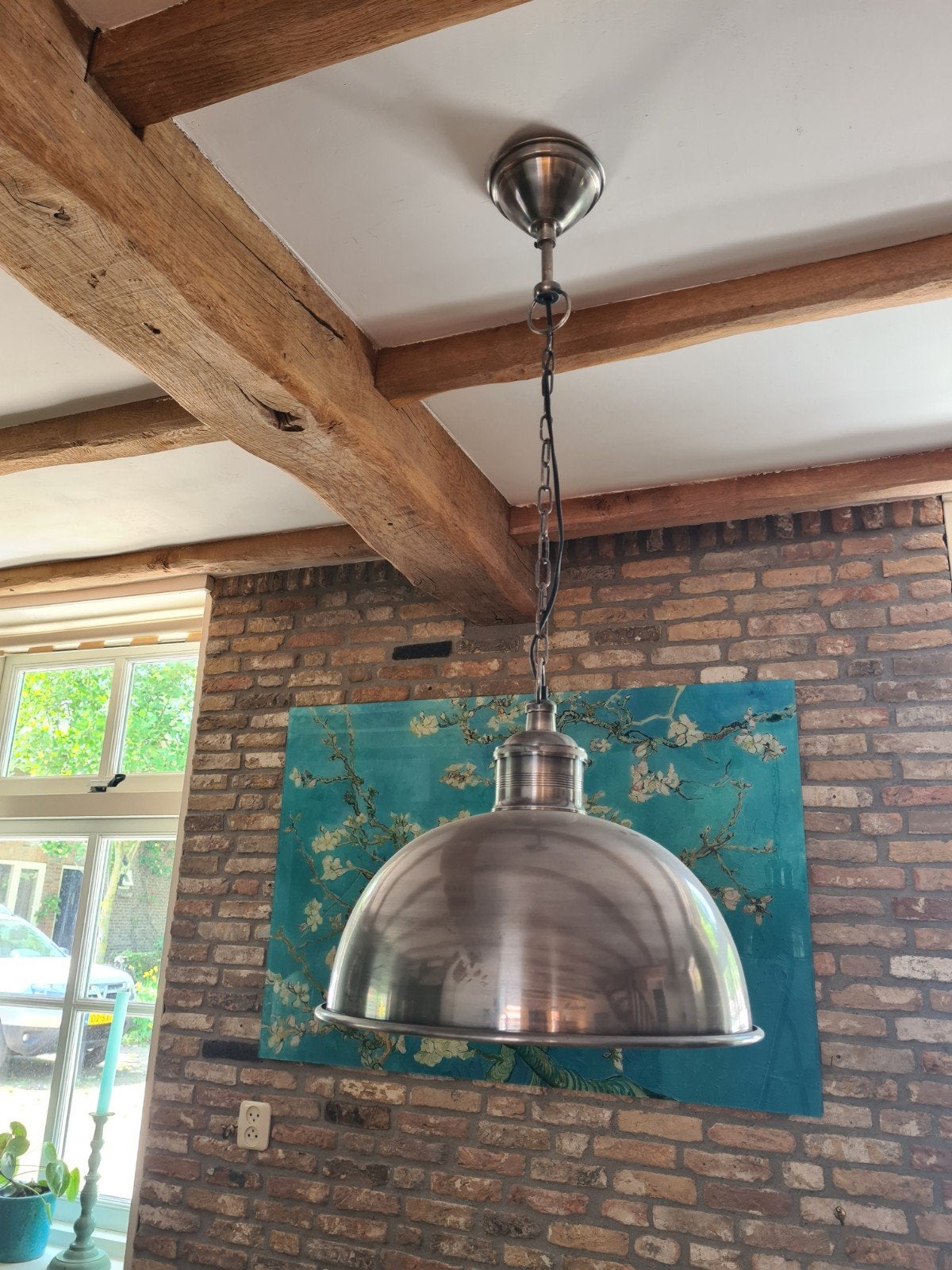 Riviera Maison Hanglamp - Industrieel Design, Huis en Inrichting, Lampen | Hanglampen, Industrieel, Landelijk, Zo goed als nieuw