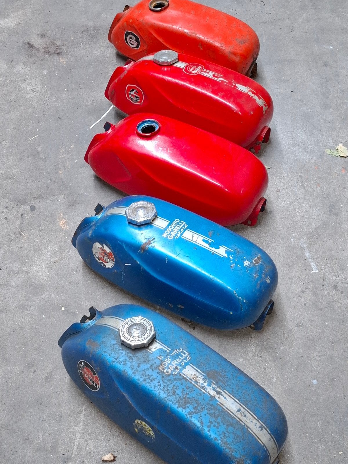 garelli rekord tanken., Fietsen en Brommers, Ophalen of Verzenden, Gebruikt, Tank, Overige merken