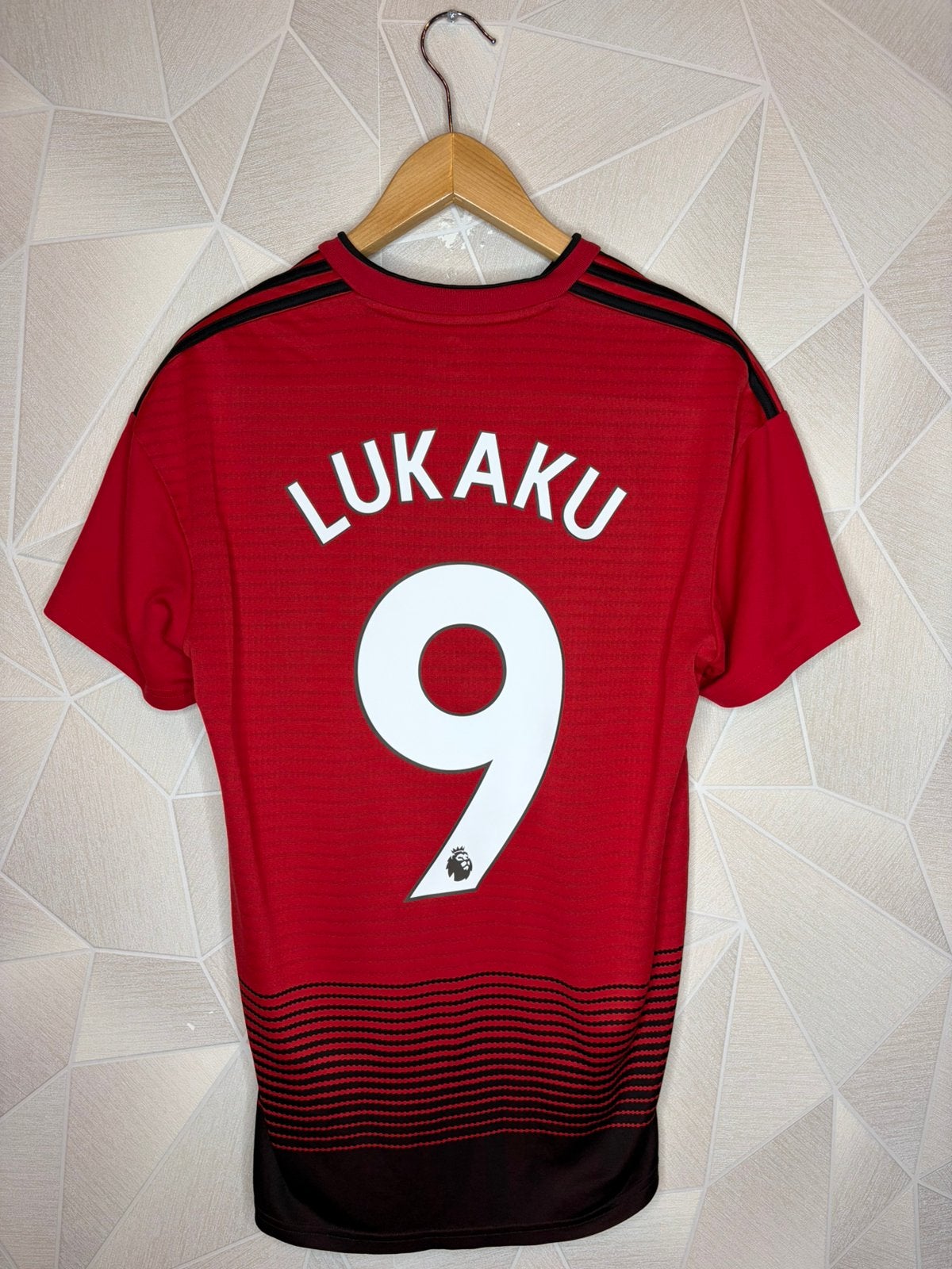Manchester United Thuis 2018/2019 Lukaku, Shirt, ., Zo goed als nieuw, .