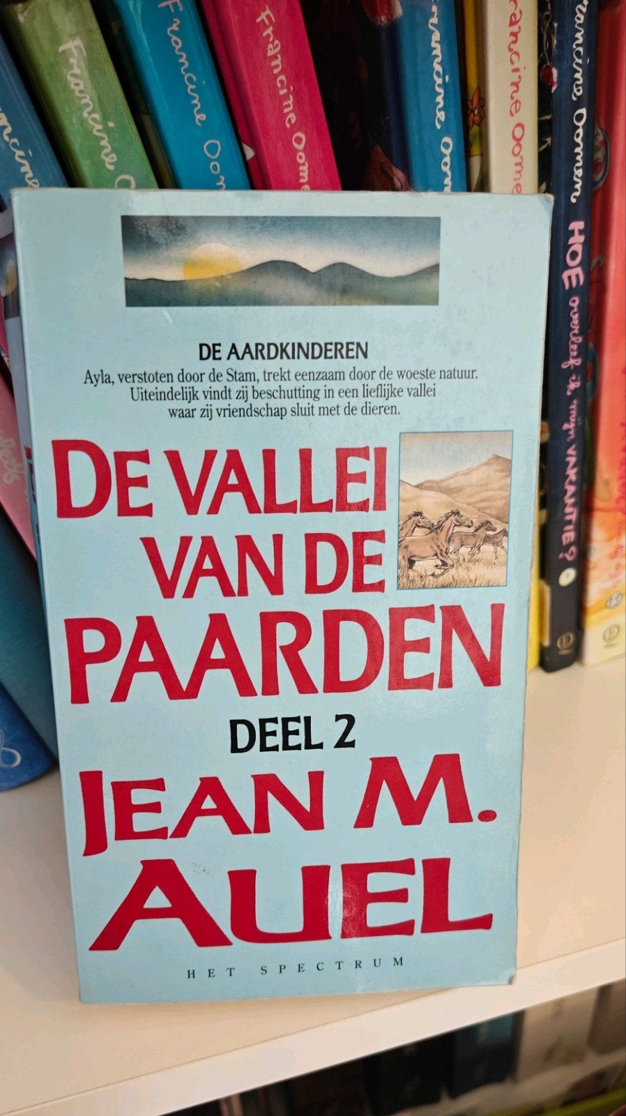 JM Auel. Vallei van de Paarden - (Aardkinderen Deel 2), Boeken, Ophalen of Verzenden, Gelezen, Jean M. Auel, Nederland