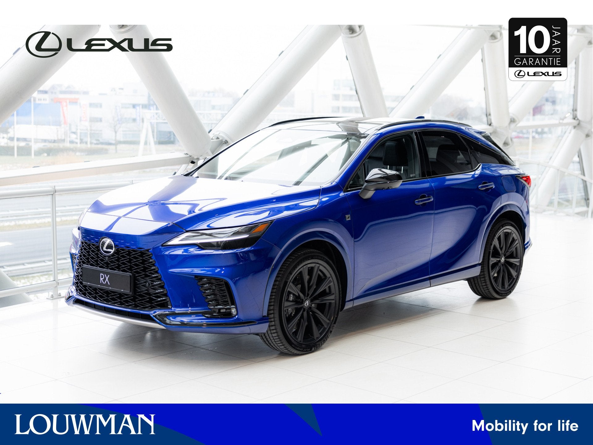 Lexus RX 500h Hybrid F Sport Line | BTW-Auto | 372 PK | Mark, Auto's, Automaat, 12 maanden, Gebruikt, Zwart