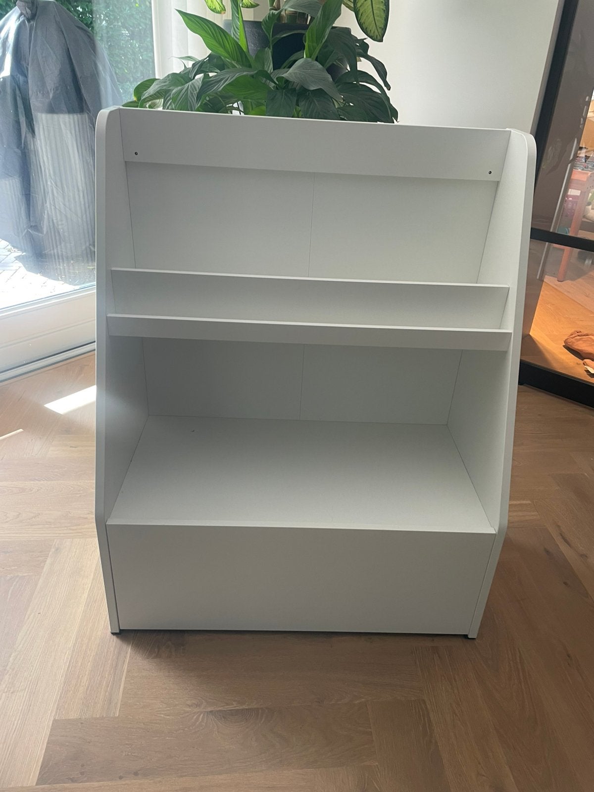 Ikea boekenkast - Bergig - wit - ZGAN, Ophalen, 50 tot 100 cm, Zo goed als nieuw, 150 tot 200 cm