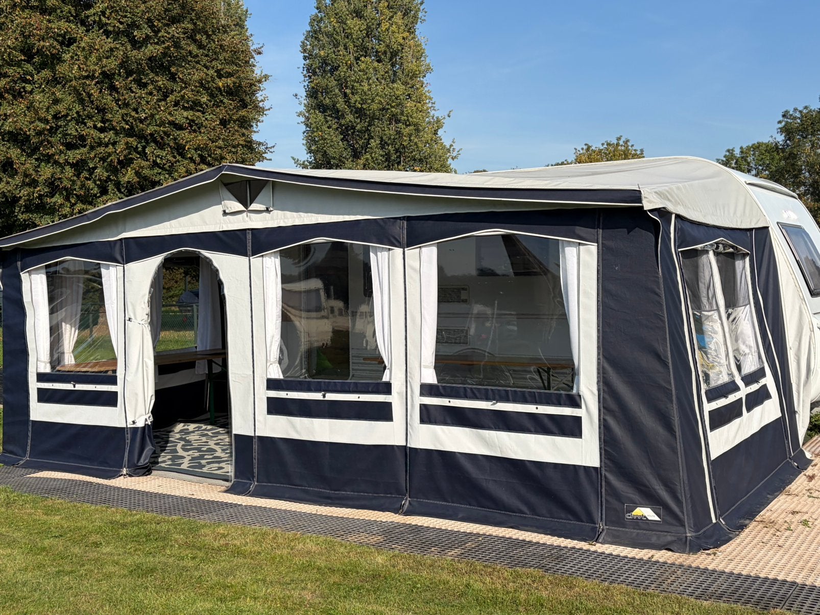 Tabbert Da Vinci caravan en DWT voortent, Tabbert, 7 tot 8 meter, Particulier, Tot en met 5