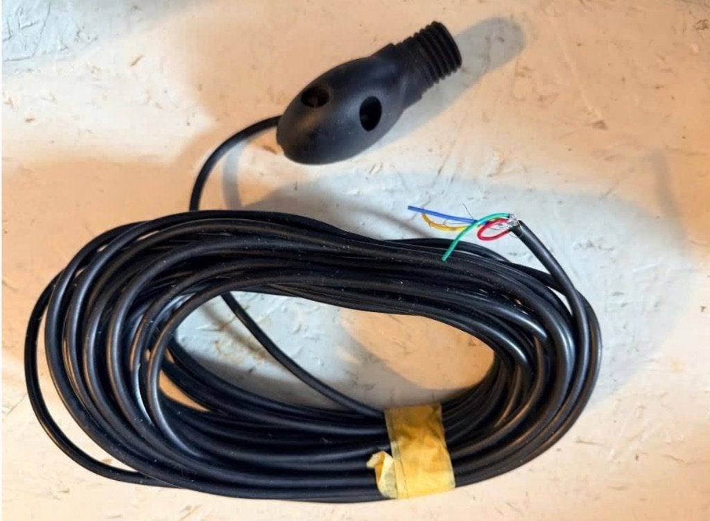 Raymarine wind masttop kabel met voetje uit 1 stuk 12,4 M, Ophalen, Zo goed als nieuw