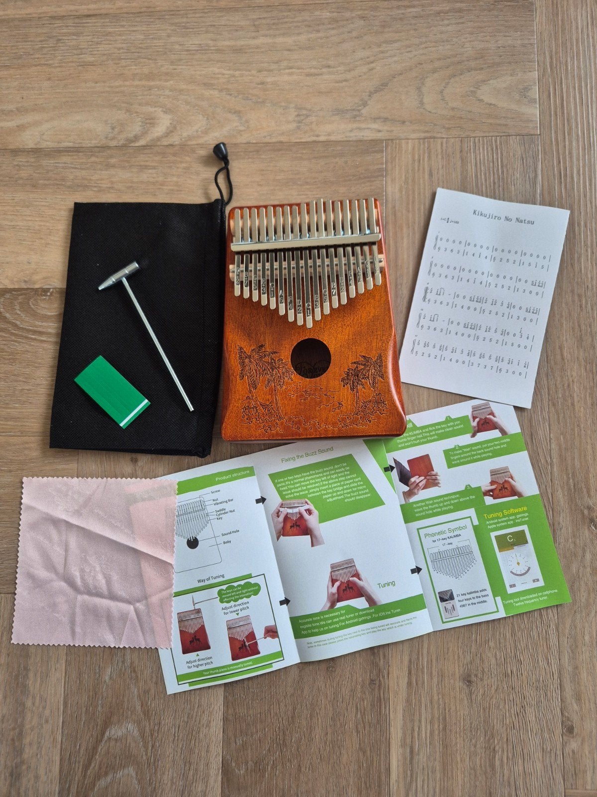 Leuke kalimba 17 toetsen, Ophalen of Verzenden, Nieuw