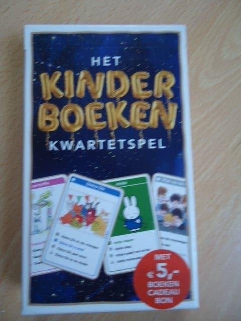 Het kinderboeken kwartetspel, Verzamelen, Ophalen of Verzenden, Zo goed als nieuw, Kwartet(ten)