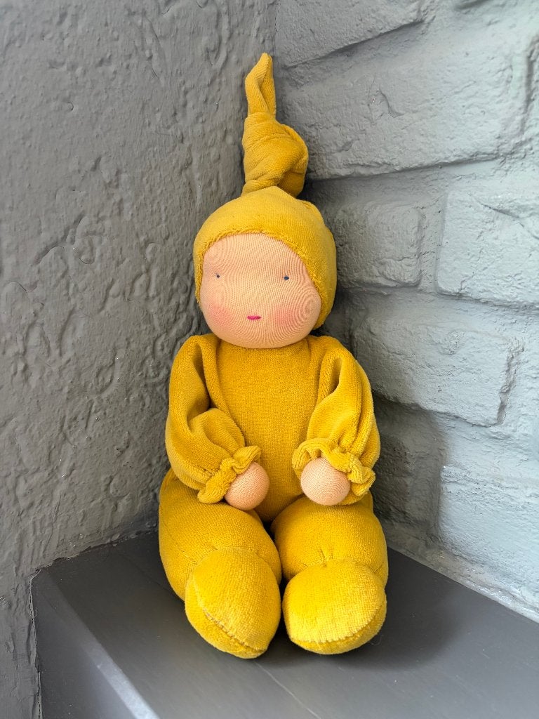 Zonnekind Knuffelpop 23 / 30cm / Antroposofische pop, Verzenden, Nieuw, Overige typen