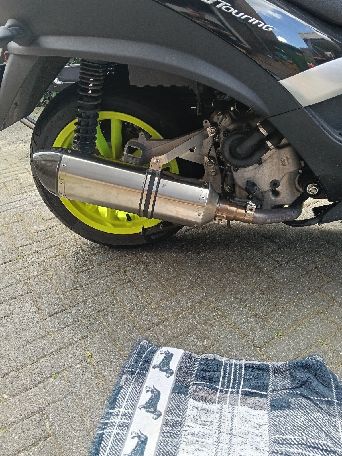 Dominator uitlaat in top staat, Ophalen of Verzenden
