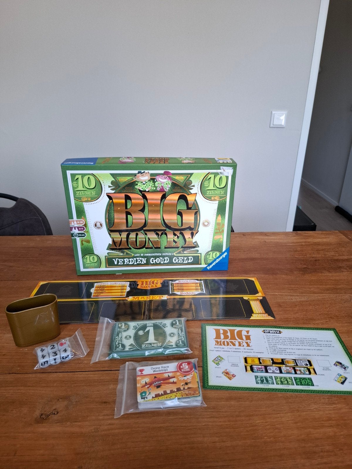 Big Money Bordspel - Ravensburger, Vijf spelers of meer, Ophalen of Verzenden, Zo goed als nieuw, Ravensburger