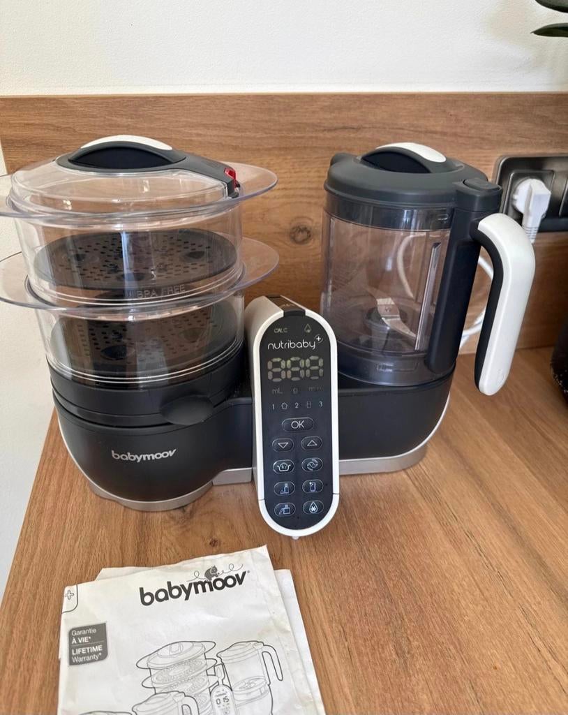 Babymoov Nutribaby: 5-in-1 voedingsbereider, Ophalen of Verzenden, Zo goed als nieuw, Overige typen