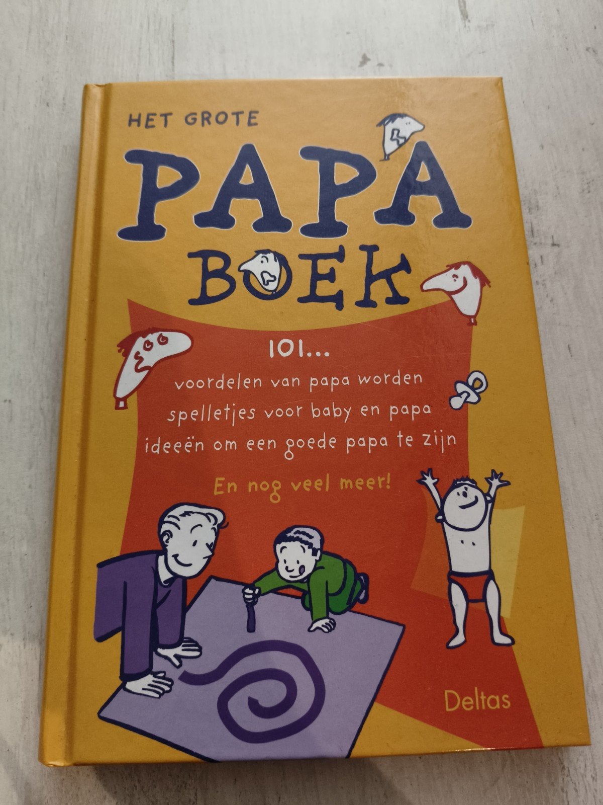 Het Grote Papa Boek - Alles voor aanstaande vaders, Ophalen of Verzenden, Zo goed als nieuw, Zwangerschap en Bevalling, Onbekend