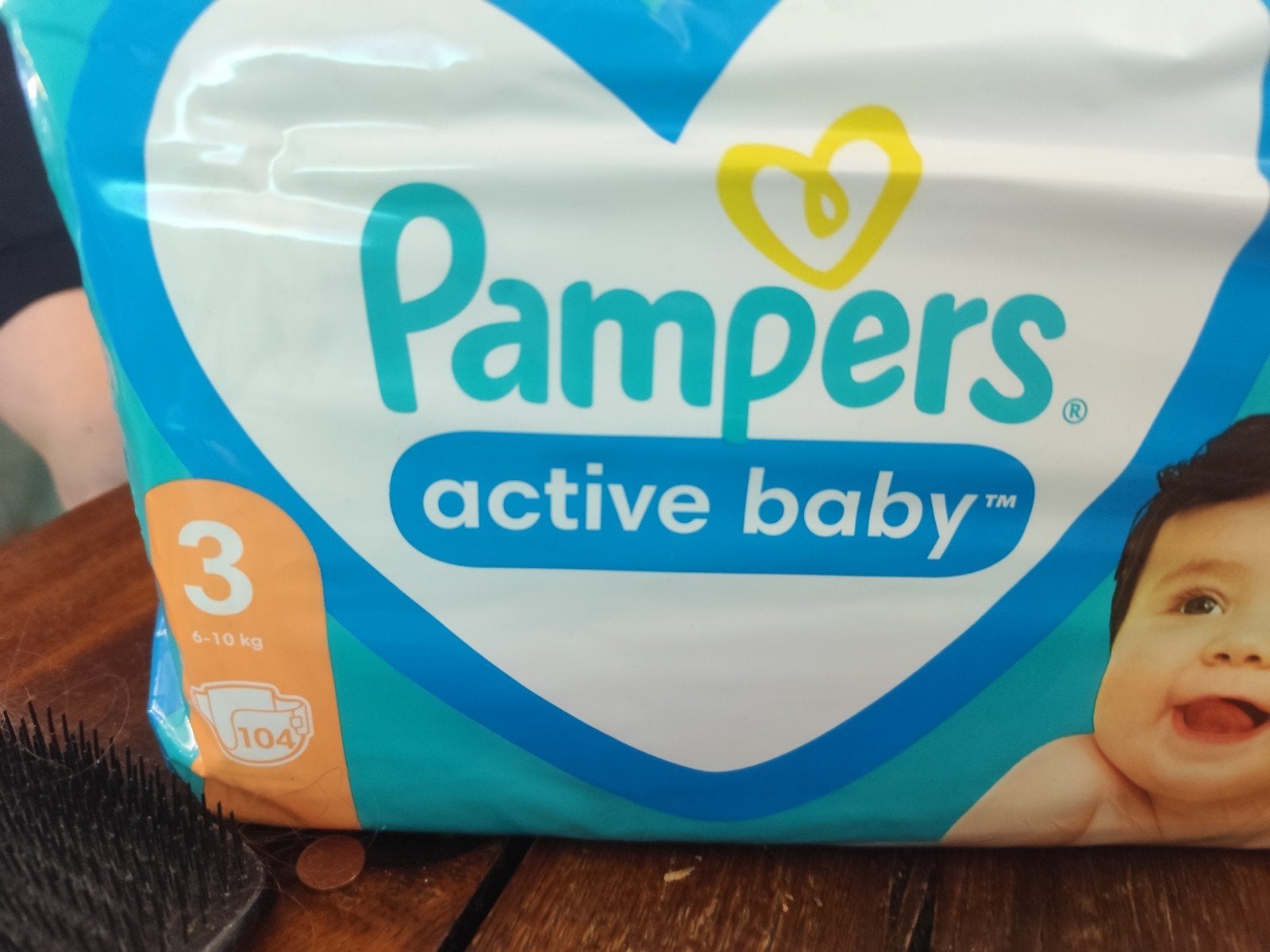 Pampers active baby 103 stuks maat 3, Ophalen, Nieuw, Overige typen