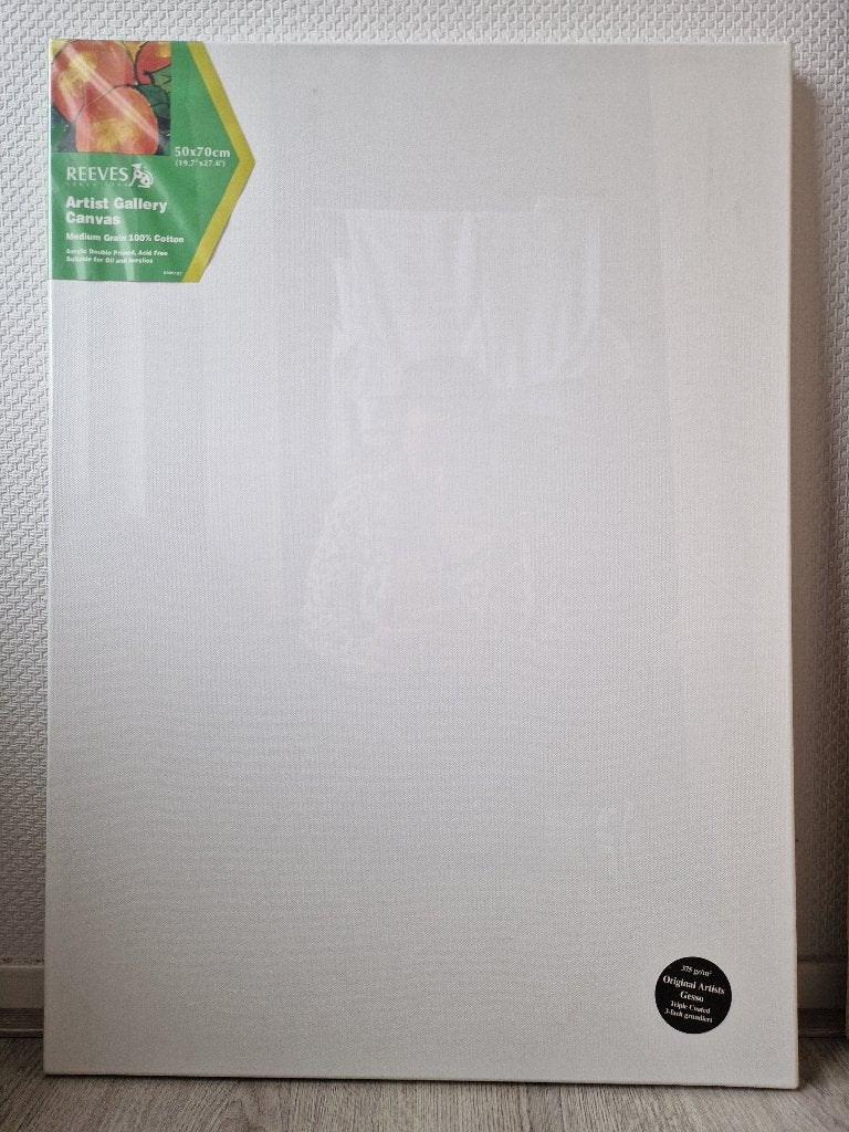 Groot schildersdoek canvas 50 x 70 cm, Ophalen, Nieuw, Doek