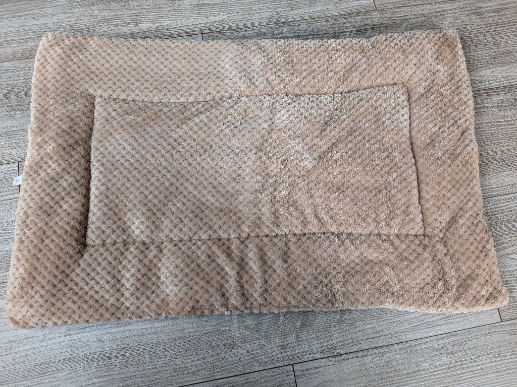 Heerlijk zach Benchkussen kleur taupe, 55 x 90 x 4 cm, Ophalen of Verzenden, Zo goed als nieuw