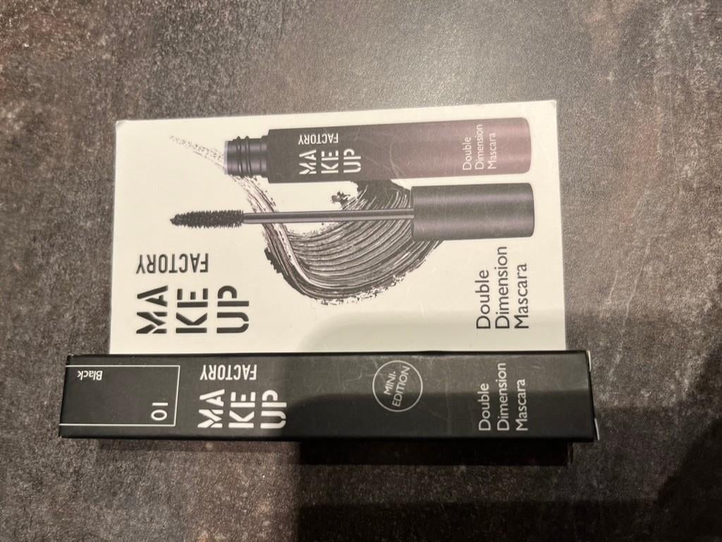 mascara nieuw small size black, Ogen, Verzenden, Zwart, Nieuw