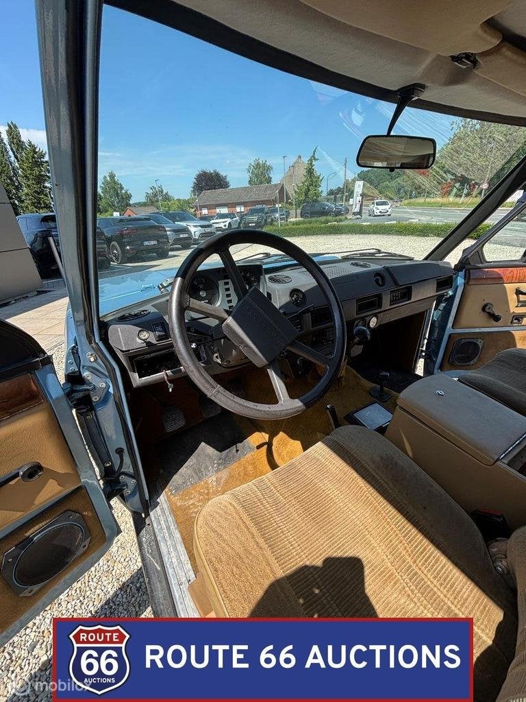 Land Rover Range Rover In Vogue | 1981 | Route 66 Auctions, Auto's, Land Rover, Overige carrosserieën, Zwart, Bedrijf